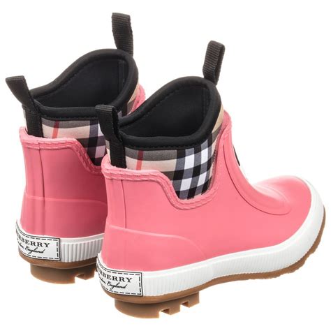 toddler burberry white sneakers|Burberry rain boots for kids.